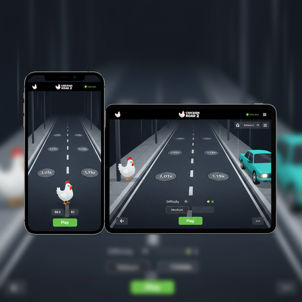 Chicken Road 2 su smartphone e tablet: gameplay browser-based adattivo senza download
